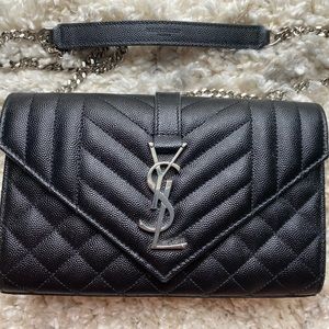 COPY - SAINT LAURENT ENVELOPE CHAIN BAG